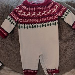 Baby girl Christmas onesie